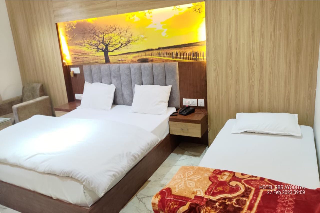 Ayodhya family hotel room